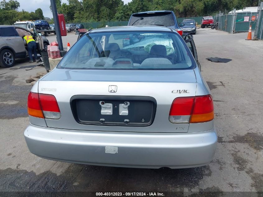 1997 Honda Civic Dx VIN: 2HGEJ6629VH555841 Lot: 40312023