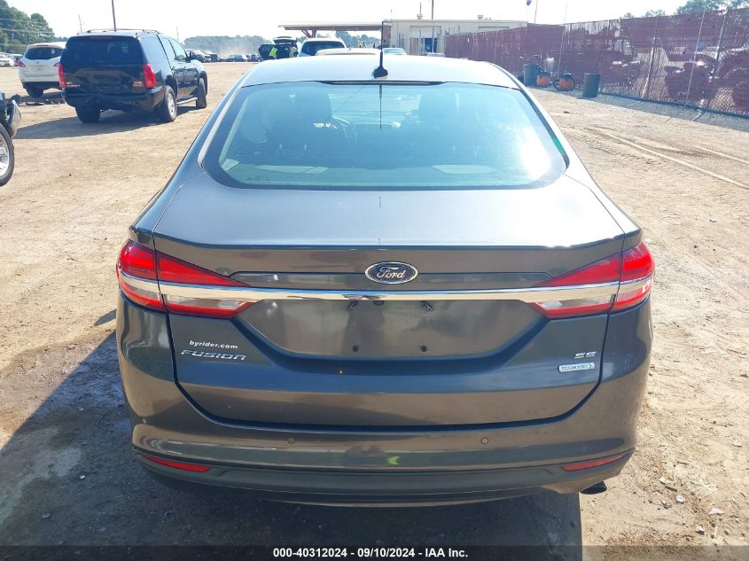 2017 FORD FUSION SE - 3FA6P0HD0HR367141