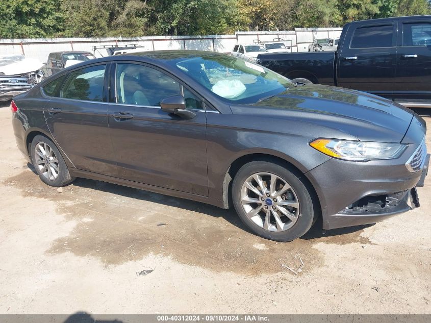 VIN 3FA6P0HD0HR367141 2017 Ford Fusion, SE no.1