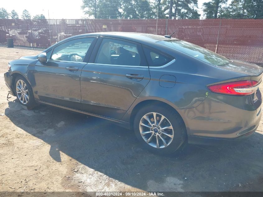 VIN 3FA6P0HD0HR367141 2017 Ford Fusion, SE no.3