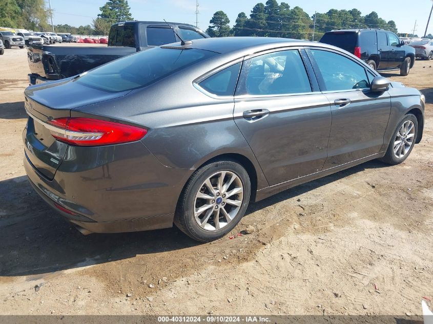 VIN 3FA6P0HD0HR367141 2017 Ford Fusion, SE no.4