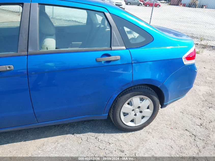 2011 Ford Focus S VIN: 1FAHP3EN3BW124922 Lot: 40312036