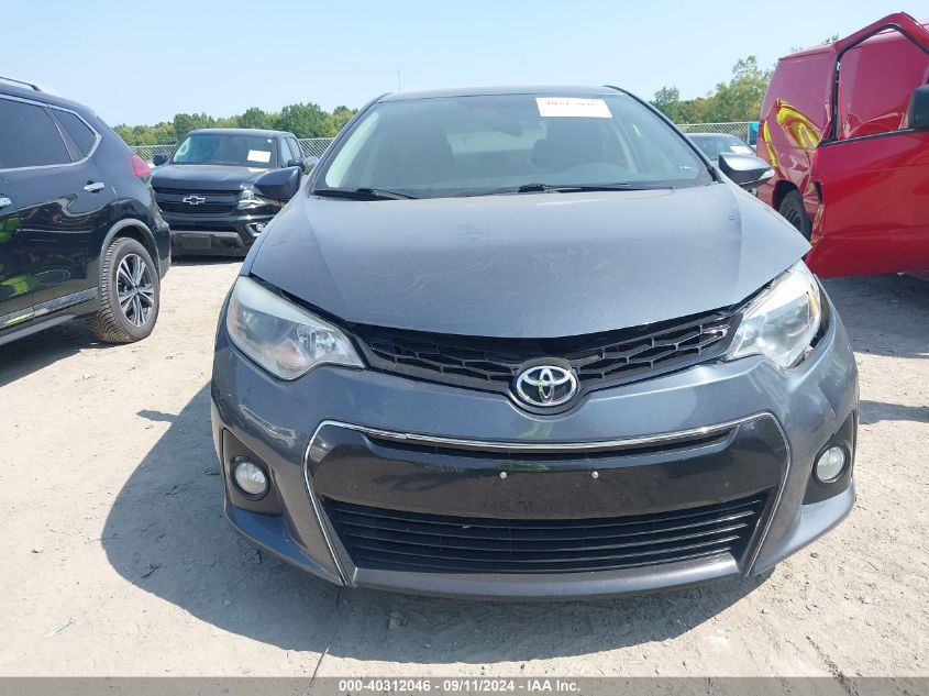 2016 Toyota Corolla S Plus VIN: 5YFBURHEXGP500930 Lot: 40312046