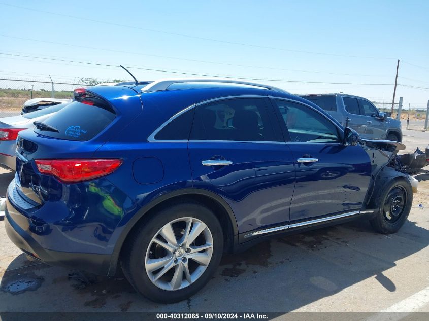 2015 Infiniti Qx70 VIN: JN8CS1MW6FM483477 Lot: 40312065