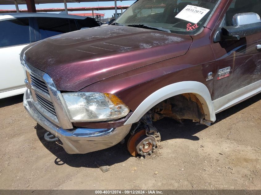 2012 Ram 2500 Laramie VIN: 3C6TD4NL5CG224836 Lot: 40312074