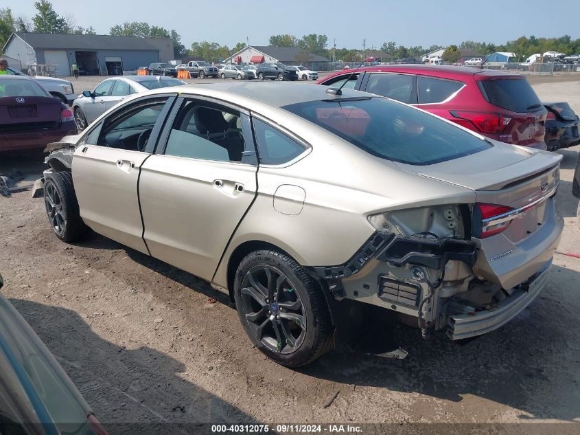 2018 FORD FUSION SE - 3FA6P0H72JR113995