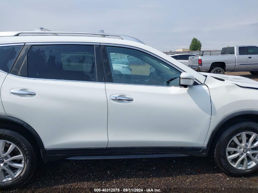 2017 Nissan Rogue Sv VIN: KNMAT2MV8HP580694 Lot: 40312078