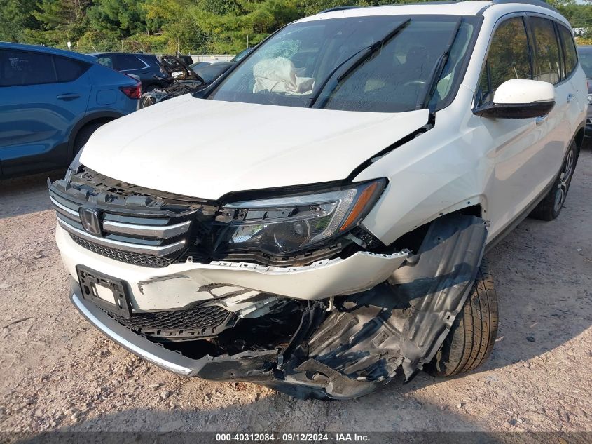 2017 Honda Pilot Touring VIN: 5FNYF6H91HB040317 Lot: 40312084