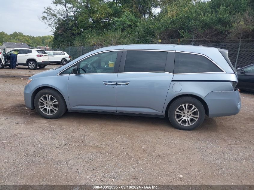 2013 Honda Odyssey Ex-L VIN: 5FNRL5H61DB069324 Lot: 40312095