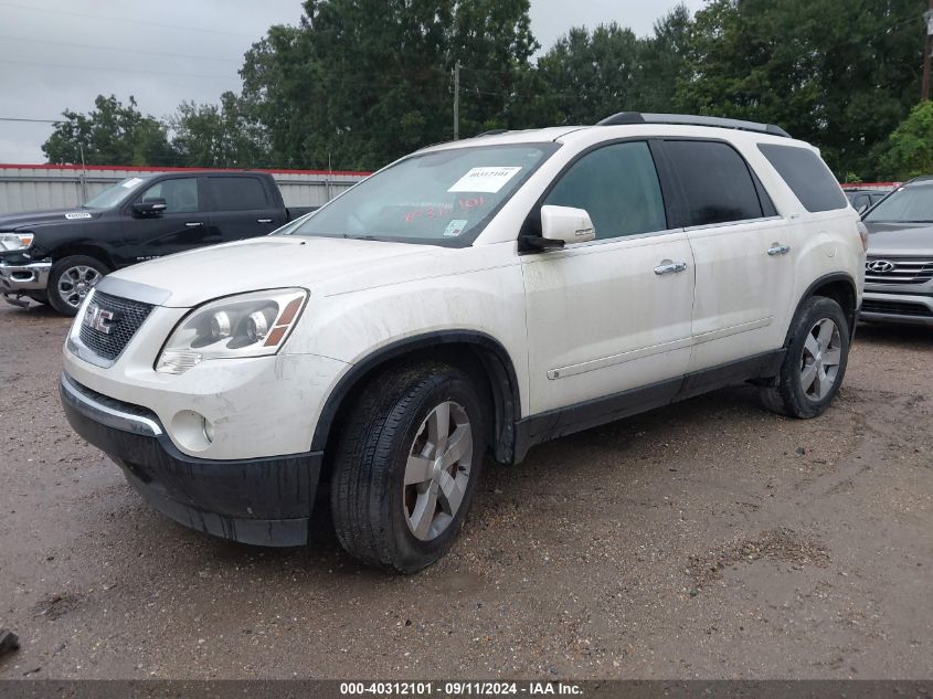 2010 GMC Acadia Slt-1 VIN: 1GKLRMED5AJ151891 Lot: 40312101