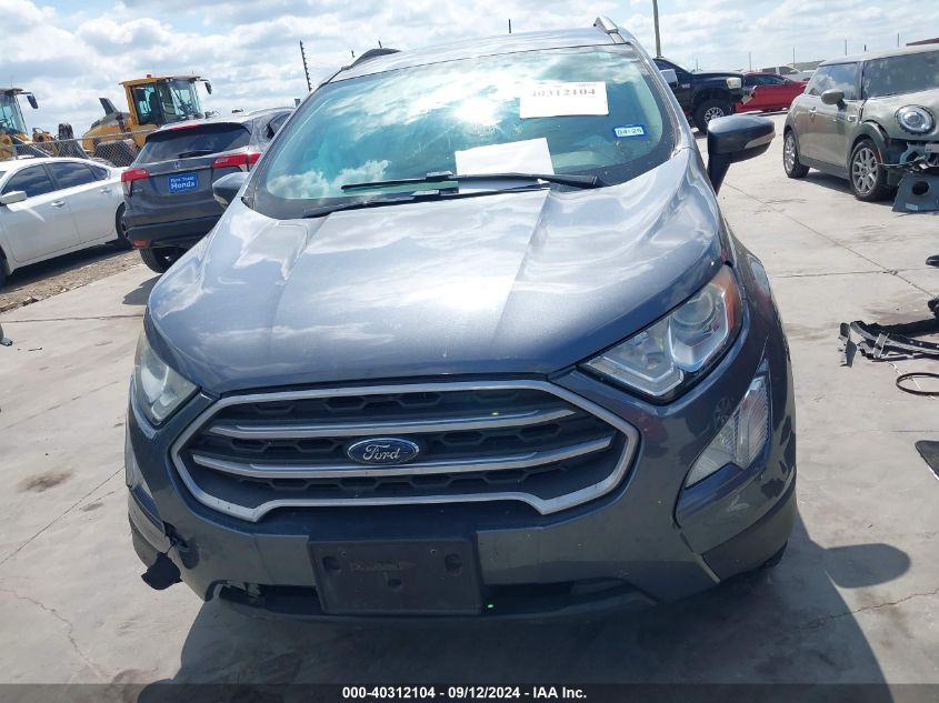 MAJ6S3GL9KC258708 2019 Ford Ecosport Se