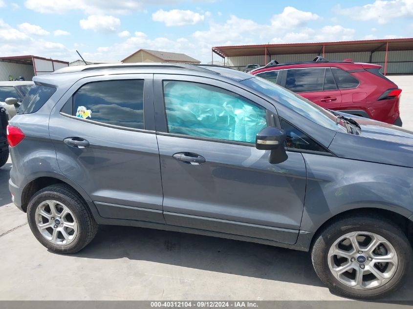 MAJ6S3GL9KC258708 2019 Ford Ecosport Se