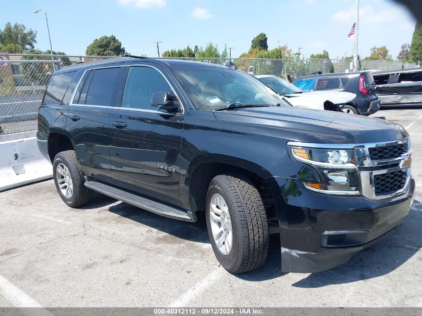 1GNSKBKC8KR367837 2019 CHEVROLET TAHOE - Image 1