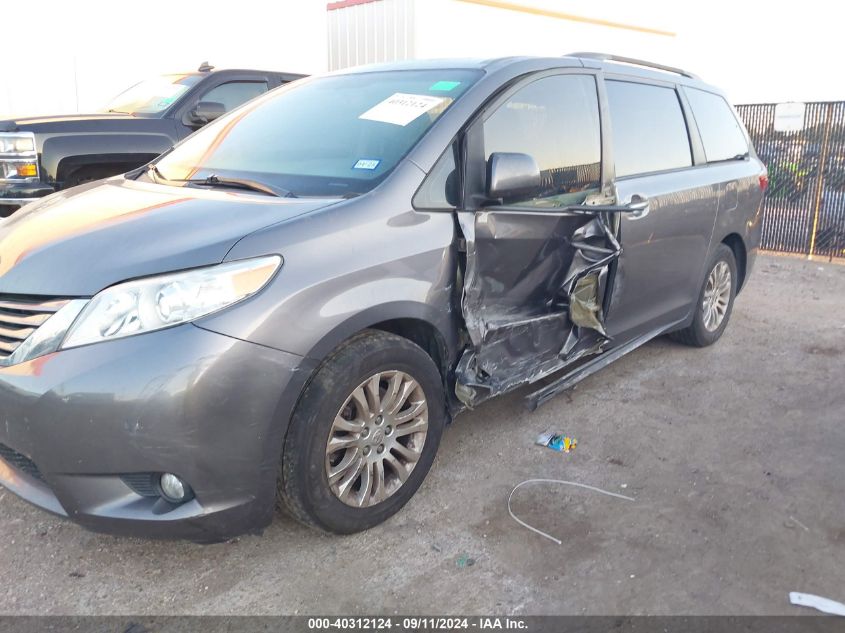 2017 Toyota Sienna Xle 8 Passenger VIN: 5TDYZ3DC3HS894955 Lot: 40312124