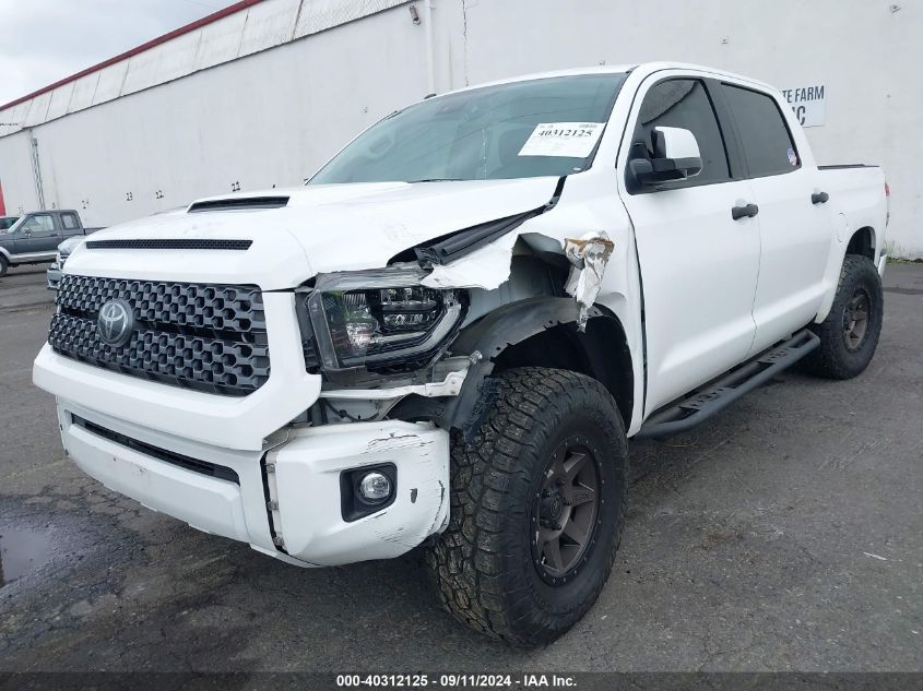 2019 Toyota Tundra Sr5 5.7L V8 VIN: 5TFDY5F15KX793250 Lot: 40312125