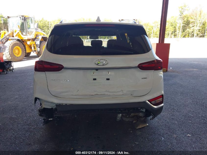 2020 Hyundai Santa Fe Sel VIN: 5NMS3CAD7LH271788 Lot: 40312174