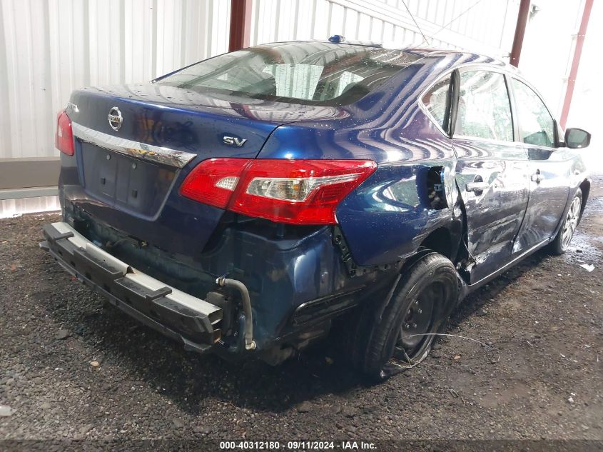 2017 Nissan Sentra Sv VIN: 3N1AB7AP8HY258497 Lot: 40312180