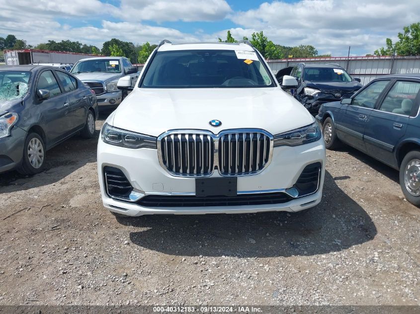 2021 BMW X7 xDrive40I VIN: 5UXCW2C04M9E59103 Lot: 40312183