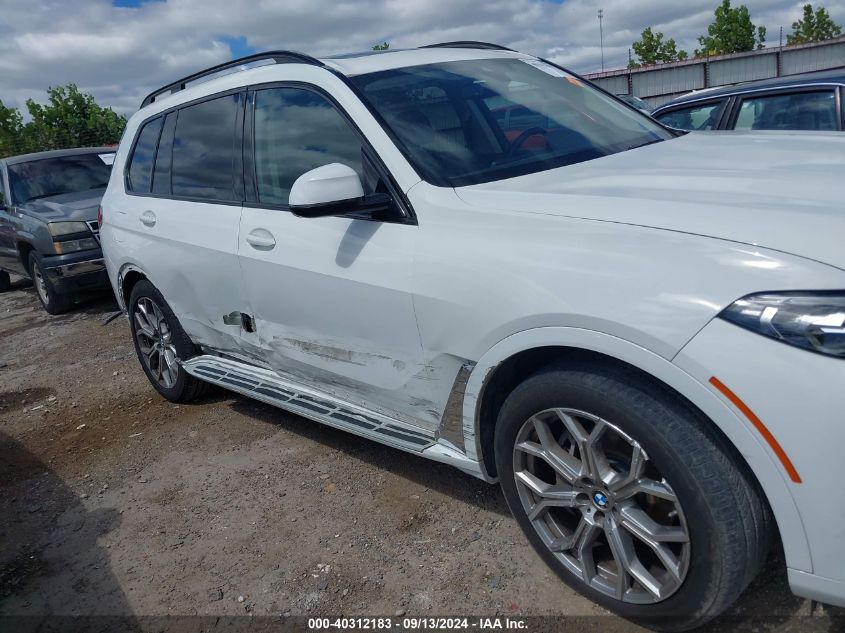 2021 BMW X7 xDrive40I VIN: 5UXCW2C04M9E59103 Lot: 40312183