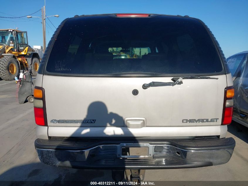 2004 Chevrolet Suburban 1500 Lt VIN: 1GNEC16T24J110415 Lot: 40312211