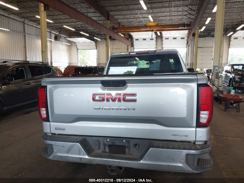 2019 GMC Sierra 1500 K1500 Sle VIN: 1GTR9BED5KZ282252 Lot: 40312218