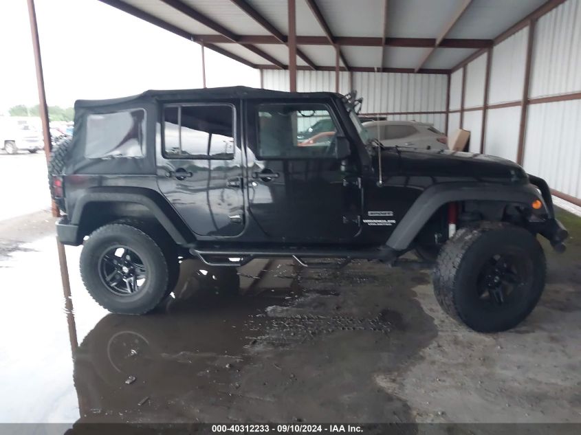 2011 Jeep Wrangler Unlimited Sport VIN: 1J4BA3H1XBL570829 Lot: 40312233