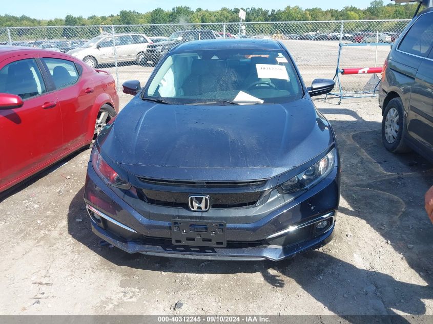 2019 Honda Civic Ex VIN: 2HGFC1F35KH651813 Lot: 40312245