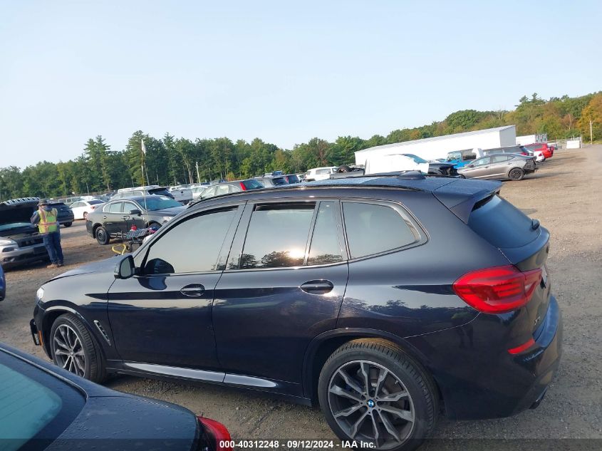 2019 BMW X3 M40I VIN: 5UXTS3C57K0Z07894 Lot: 40312248