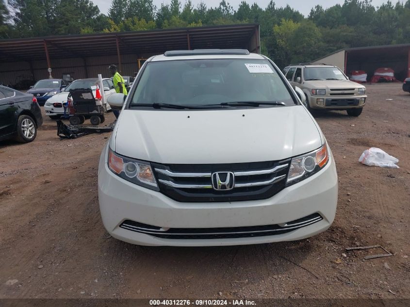 2014 Honda Odyssey Ex-L VIN: 5FNRL5H67EB130872 Lot: 40312276