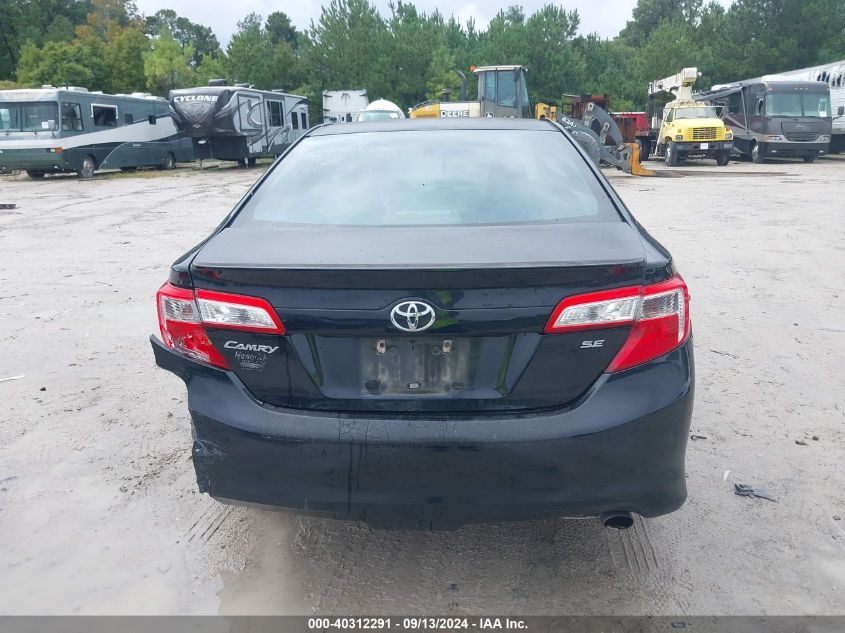 2013 Toyota Camry Se VIN: 4T1BF1FK1DU685187 Lot: 40312291