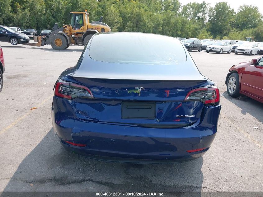 2023 Tesla Model 3 Performance Dual Motor All-Wheel Drive VIN: 5YJ3E1ECXPF636928 Lot: 40312301