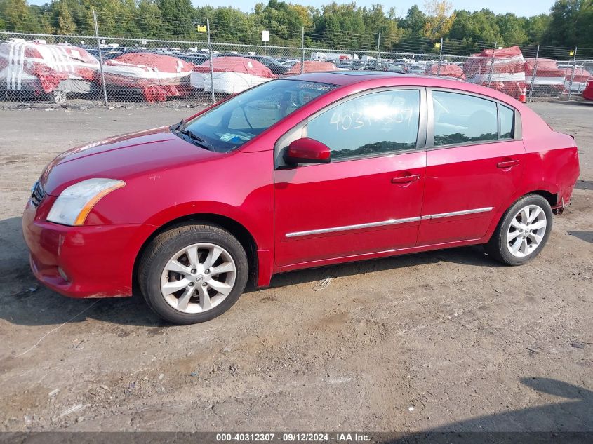 2010 Nissan Sentra 2.0Sl VIN: 3N1AB6AP3AL675667 Lot: 40312307