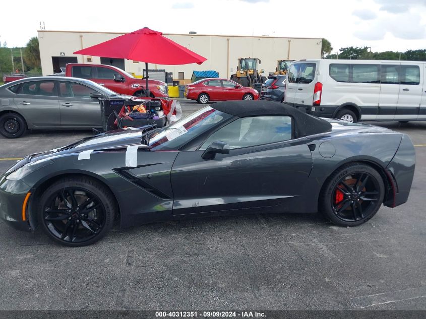 2017 Chevrolet Corvette Stingray Z51 VIN: 1G1YK3D78H5111117 Lot: 40312351