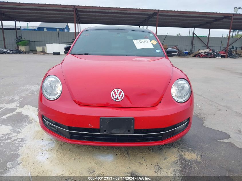 2012 Volkswagen Beetle Turbo VIN: 3VWVA7AT5CM654222 Lot: 40312353