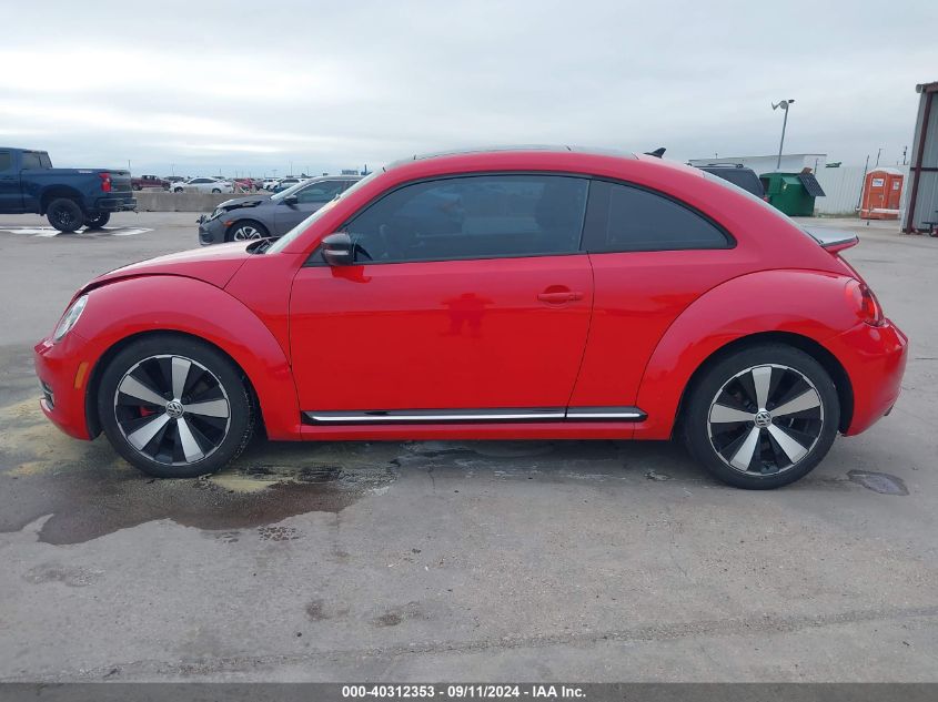 2012 Volkswagen Beetle Turbo VIN: 3VWVA7AT5CM654222 Lot: 40312353