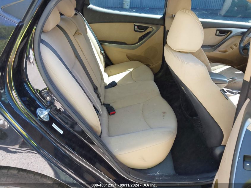 KMHDH4AE6DU551703 2013 Hyundai Elantra Gls