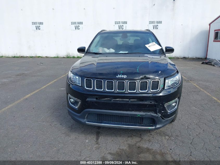 2020 Jeep Compass Limited Fwd VIN: 3C4NJCCB9LT211402 Lot: 40312388