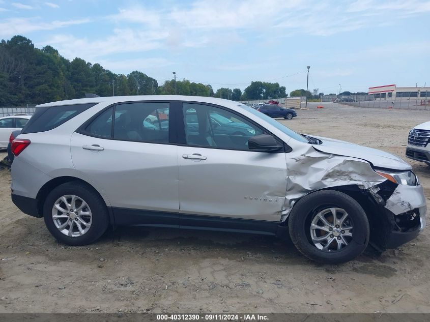 2019 Chevrolet Equinox Ls VIN: 3GNAXHEV4KS532809 Lot: 40312390