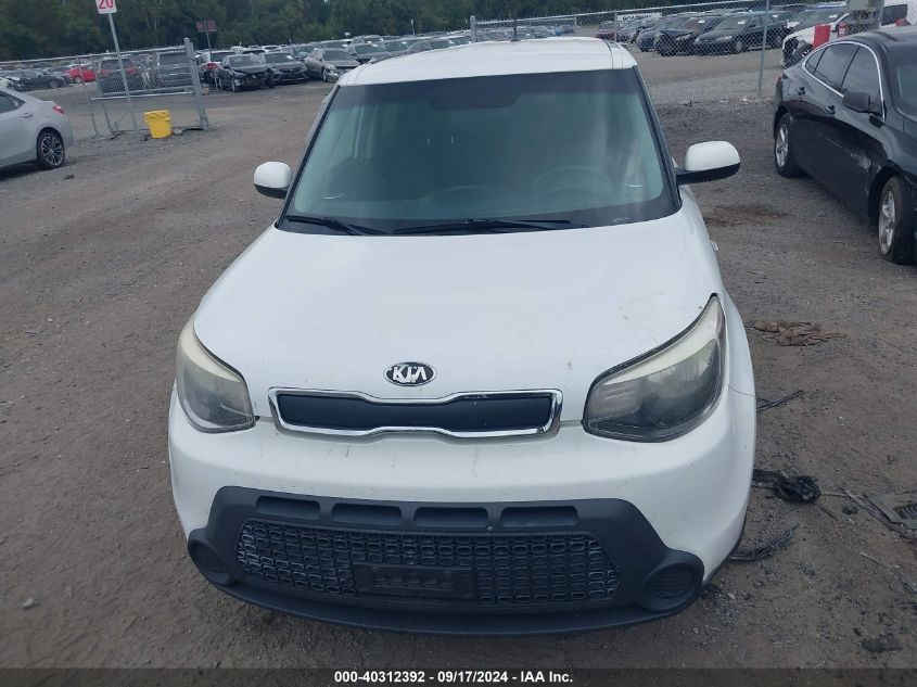 2014 Kia Soul VIN: KNDJN2A27E7055786 Lot: 40312392