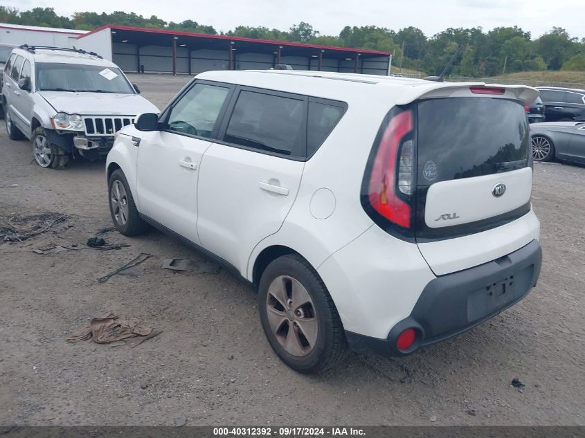 2014 Kia Soul VIN: KNDJN2A27E7055786 Lot: 40312392