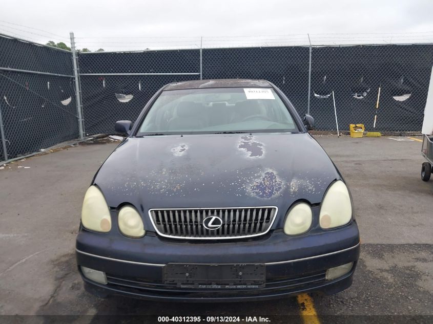 2002 Lexus Gs 300 VIN: JT8BD69S720157451 Lot: 40312395