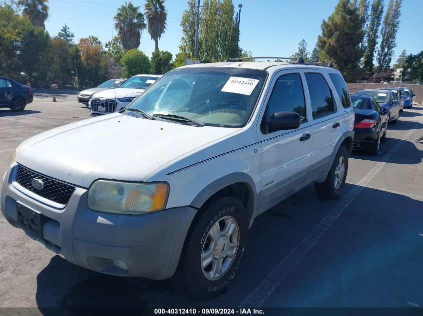 2002 Ford Escape Xlt VIN: 1FMYU04152KD65299 Lot: 40312410