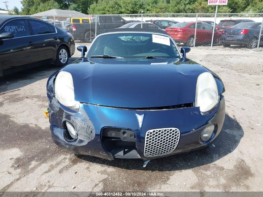 2006 Pontiac Solstice VIN: 1G2MB33B46Y107738 Lot: 40312452