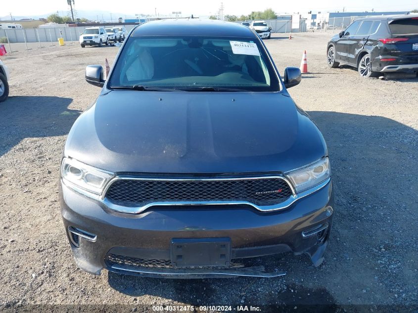 2021 Dodge Durango Sxt VIN: 1C4RDHAG0MC641109 Lot: 40312475