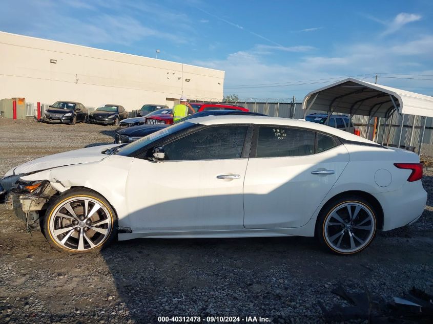 2018 Nissan Maxima 3.5S/Sv/Sl/Sr/Plat VIN: 1N4AA6AP0JC379023 Lot: 40312478