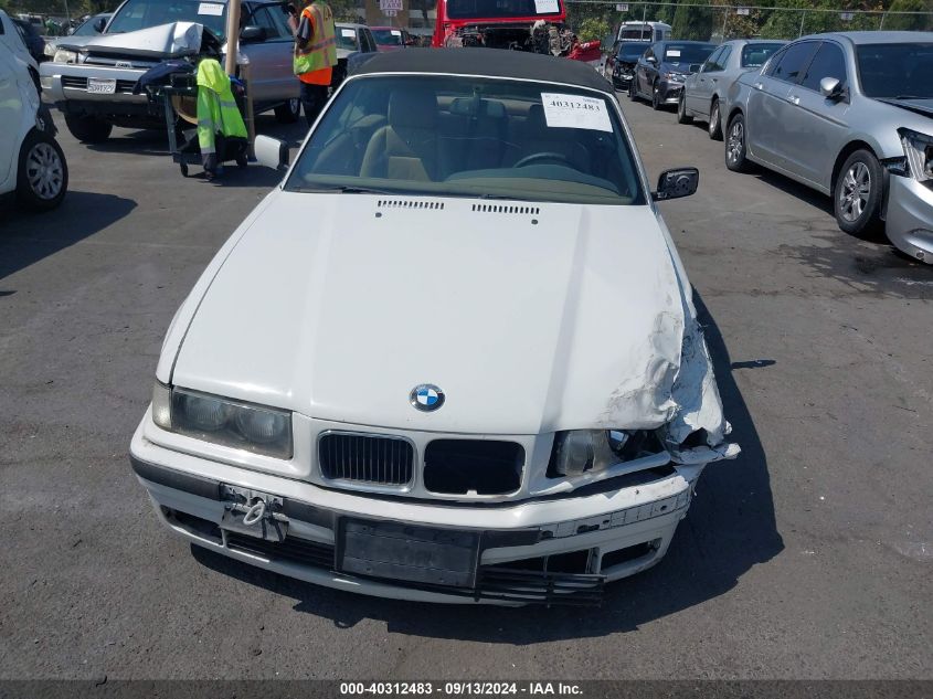 1996 BMW 318 Ic VIN: WBABH7329TEY01294 Lot: 40312483