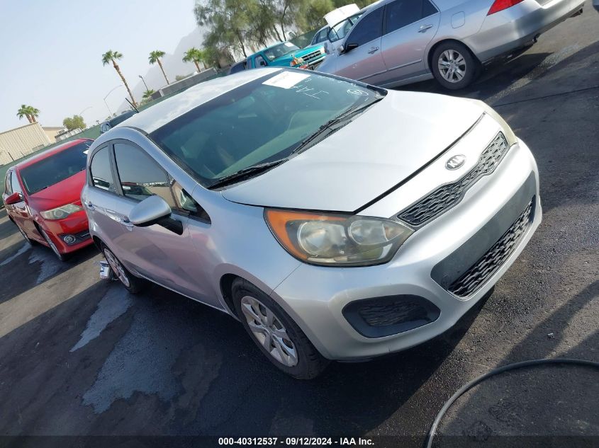 2013 Kia Rio Lx VIN: KNADM5A30D6138682 Lot: 40312537