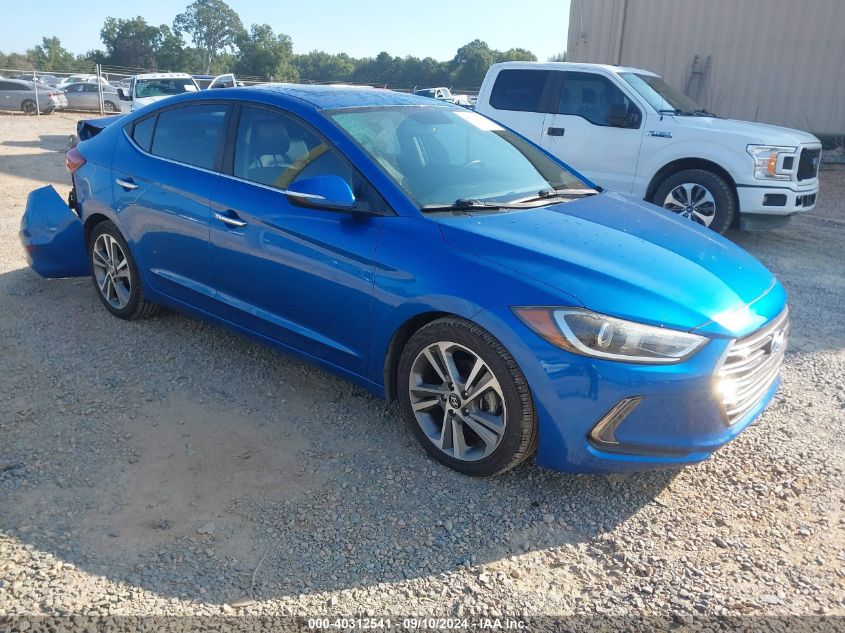 2017 Hyundai Elantra Se/Value/Limited VIN: 5NPD84LF9HH198884 Lot: 40312541