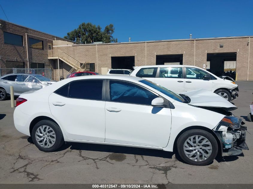 2018 Toyota Corolla Le VIN: 5YFBURHE9JP856051 Lot: 40312547