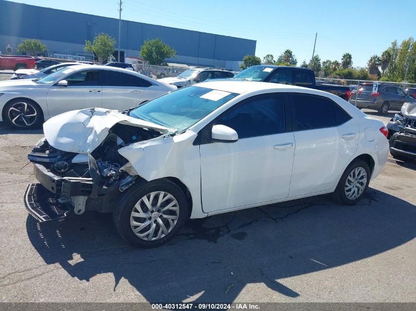 2018 Toyota Corolla Le VIN: 5YFBURHE9JP856051 Lot: 40312547